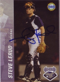 Steve Lerud 2006 Hawaii Baseball League Honolulu Sharks (Autograph)
