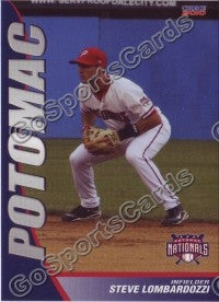 2010 Potomac Nationals Steve Lombardozzi
