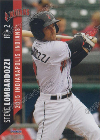 2015 Indianapolis Indians Steve Lombardozzi