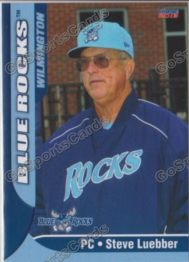 2013 Wilmington Blue Rocks Steve Luebber