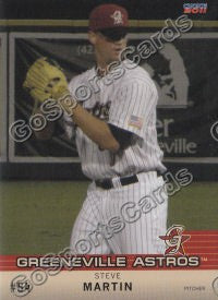 2011 Greeneville Astros Steve Martin