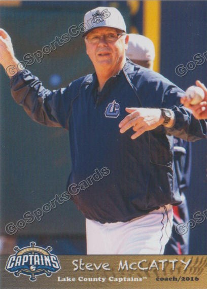 2016 Lake County Captains Steve McCatty