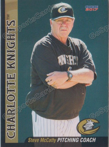 2017 Charlotte Knights Steve McCatty
