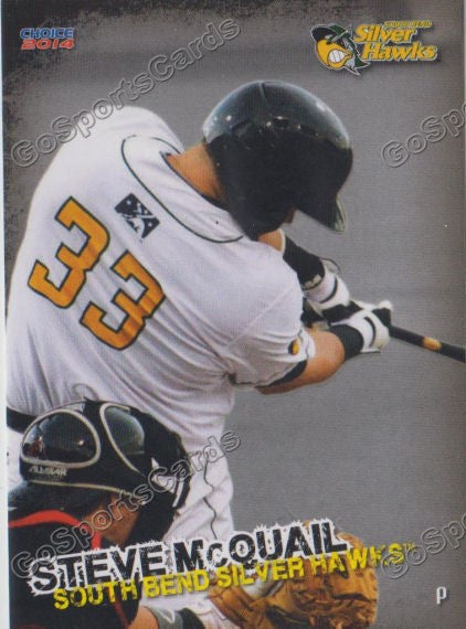2014 South Bends Silver Hawks Steve McQuail