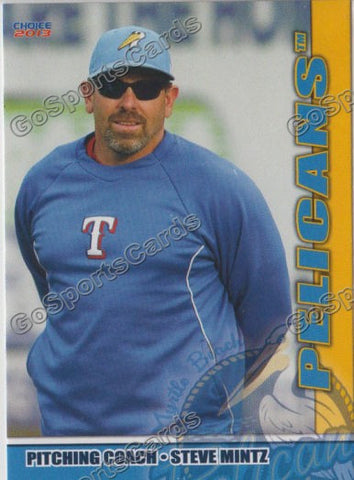 2013 Myrtle Beach Pelicans Steve Mintz