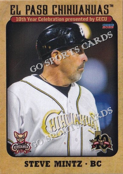 2023 El Paso Chihuahuas Steve Mintz