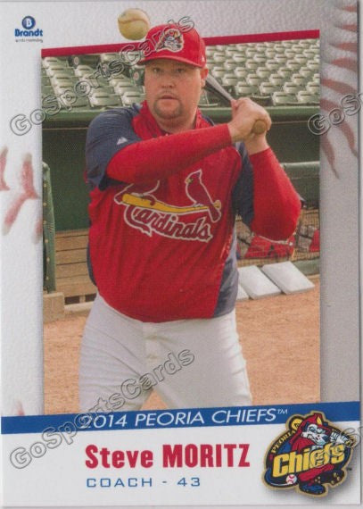 2014 Peoria Chiefs Steve Moritz