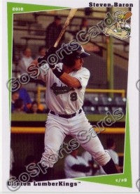2010 Clinton LumberKings Steven Baron