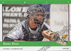 2011 Clinton LumberKings Steven Baron