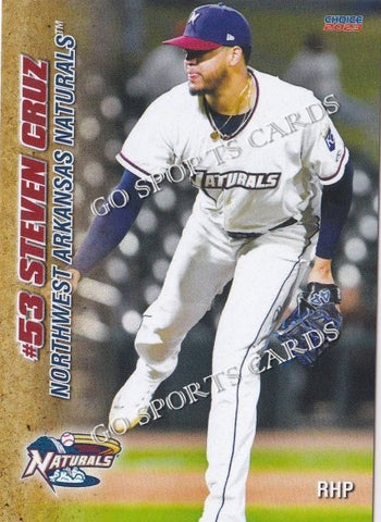 2023 Northwest Arkansas Naturals Steven Cruz