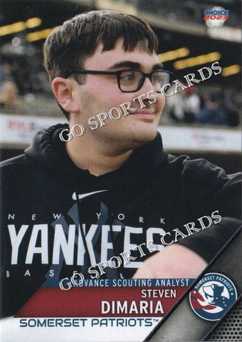 2023 Somerset Patriots Steven Dimaria
