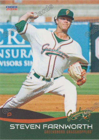 2016 Greensboro Grasshoppers Steven Farnworth