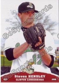 2009 Clinton LumberKings Steven Hensley