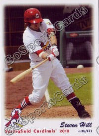 2010 Springfield Cardinals Steven Hill