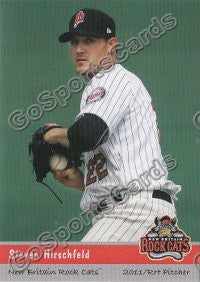 2011 New Britain Rock Cats Steven Hirschfeld