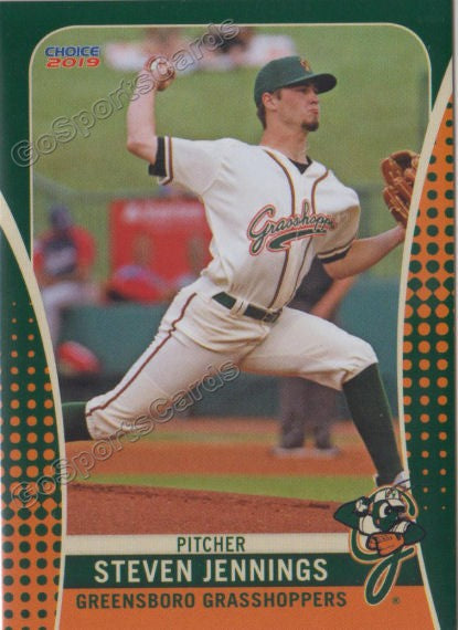 2019 Greensboro Grasshoppers Steven Jennings