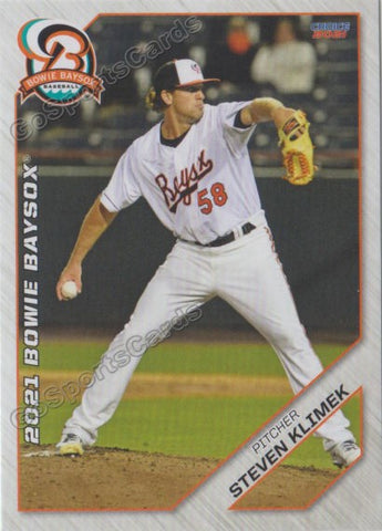 2021 Bowie Baysox Steven Klimek