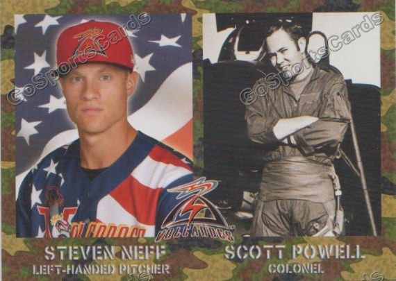 2014 Salem Keizer Volcanoes Military SGA Steven Neff