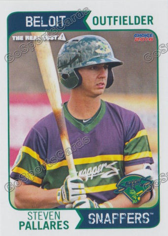2016 Beloit Snappers Steven Pallares