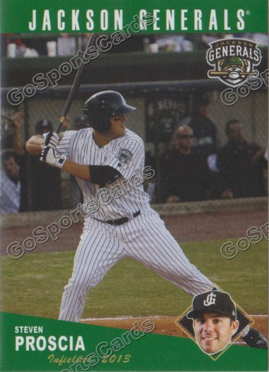 2013 Jackson Generals Steven Proscia