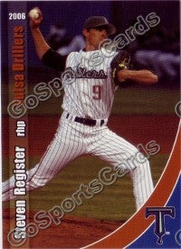 2006 Tulsa Drillers Steven Register