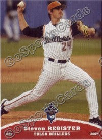2007 Tulsa Drillers Steven Register