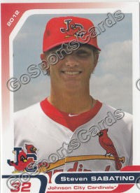 2012 Johnson City Cardinals Steven Sabatino