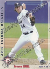 2010 Tacoma Rainiers Steven Shell