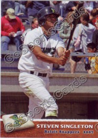 2007 Beloit Snappers Steven Singleton