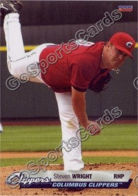 2010 Columbus Clippers Steven Wright