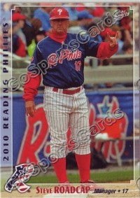 2010 Reading Phillies Steve Roadcap