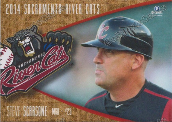 2014 Sacramento River Cats Steve Scarsone