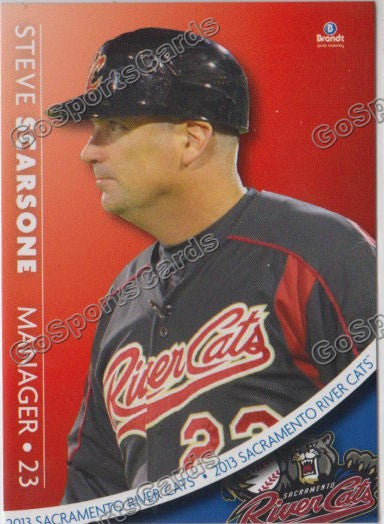 2013 Sacramento River Cats Steve Scarsone