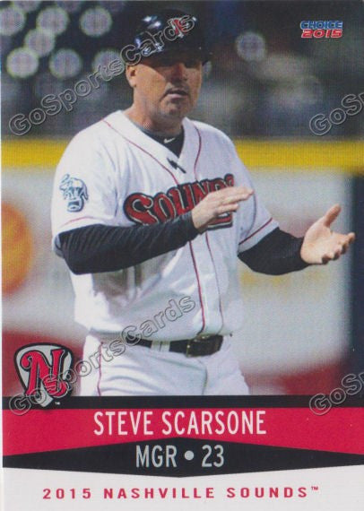 2015 Nashville Sounds Steve Scarsone