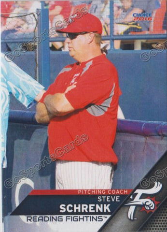 2016 Reading Fightin Phils Playoffs Steve Schrenk