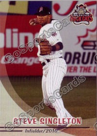 2010 New Britain Rock Cats Steve Singleton