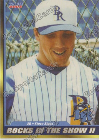 2003 Wilmington Blue Rocks Steve Sisco