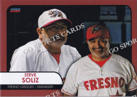 2023 Fresno Grizzlies Steve Soliz