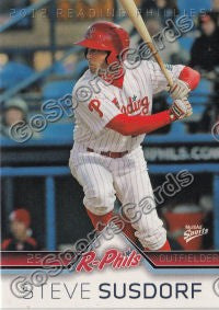 2012 Reading Phillies Steve Susdorf