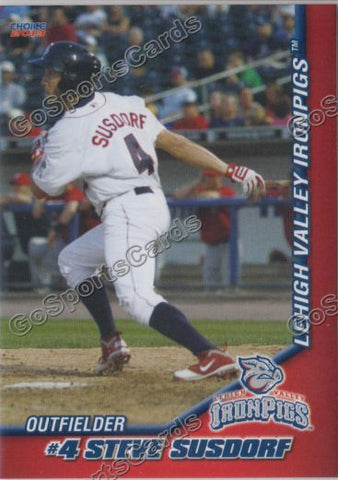 2013 Lehigh Valley IronPigs Steve Susdorf