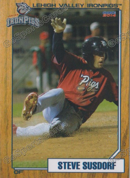 2014 Lehigh Valley IronPigs 2nd Steve Susdorf