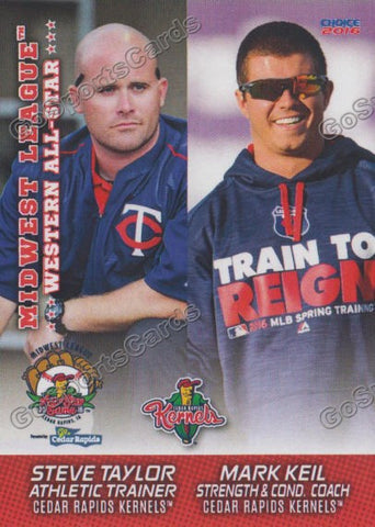 2016 Midwest League All Star R Steve Taylor Mark Keil
