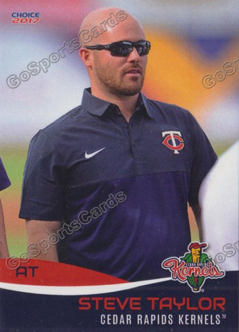 2017 Cedar Rapids Kernels Steve Taylor