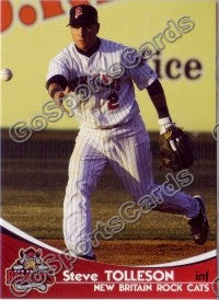 2009 New Britain Rock Cats Steve Tolleson