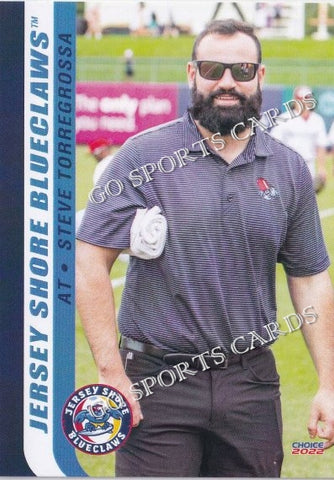 2022 Jersey Shore BlueClaws Steve Torregrossa