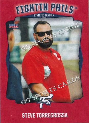 2023 Reading Fightin Phils 2nd Steve Torregrossa