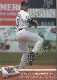 2007 Wisconsin Timber Rattlers Steve Uhlmansiek