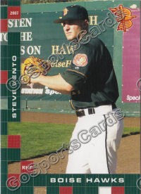 2007 Boise Hawks Steve Vento