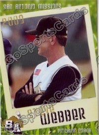 2009 San Antonio Missions Steve Webber