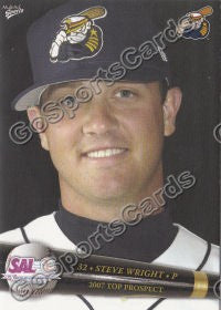 2007 South Atlantic League Top Prospects Steve Wright